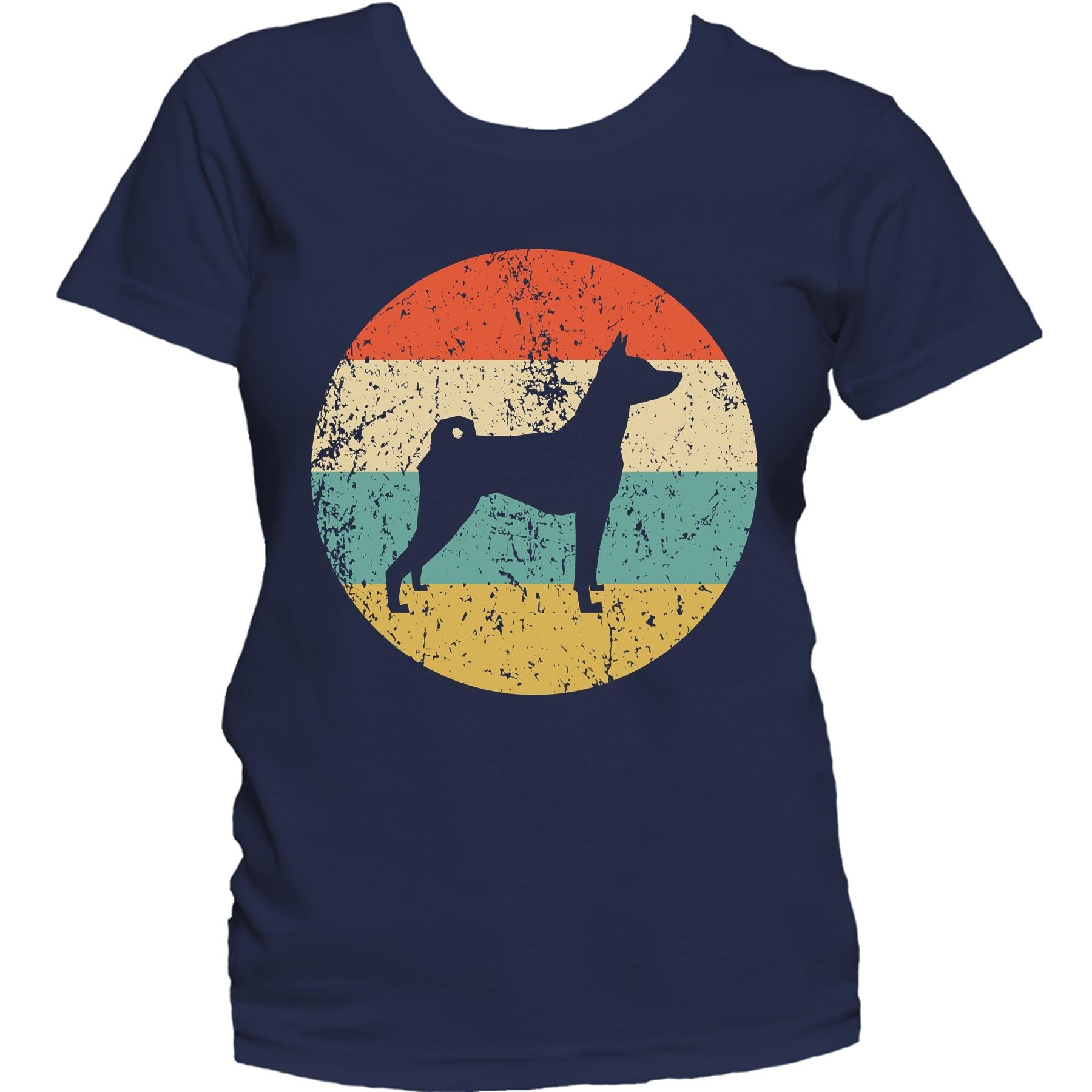 Basenji Shirt - Vintage Retro Basenji Dog Women's T-Shirt