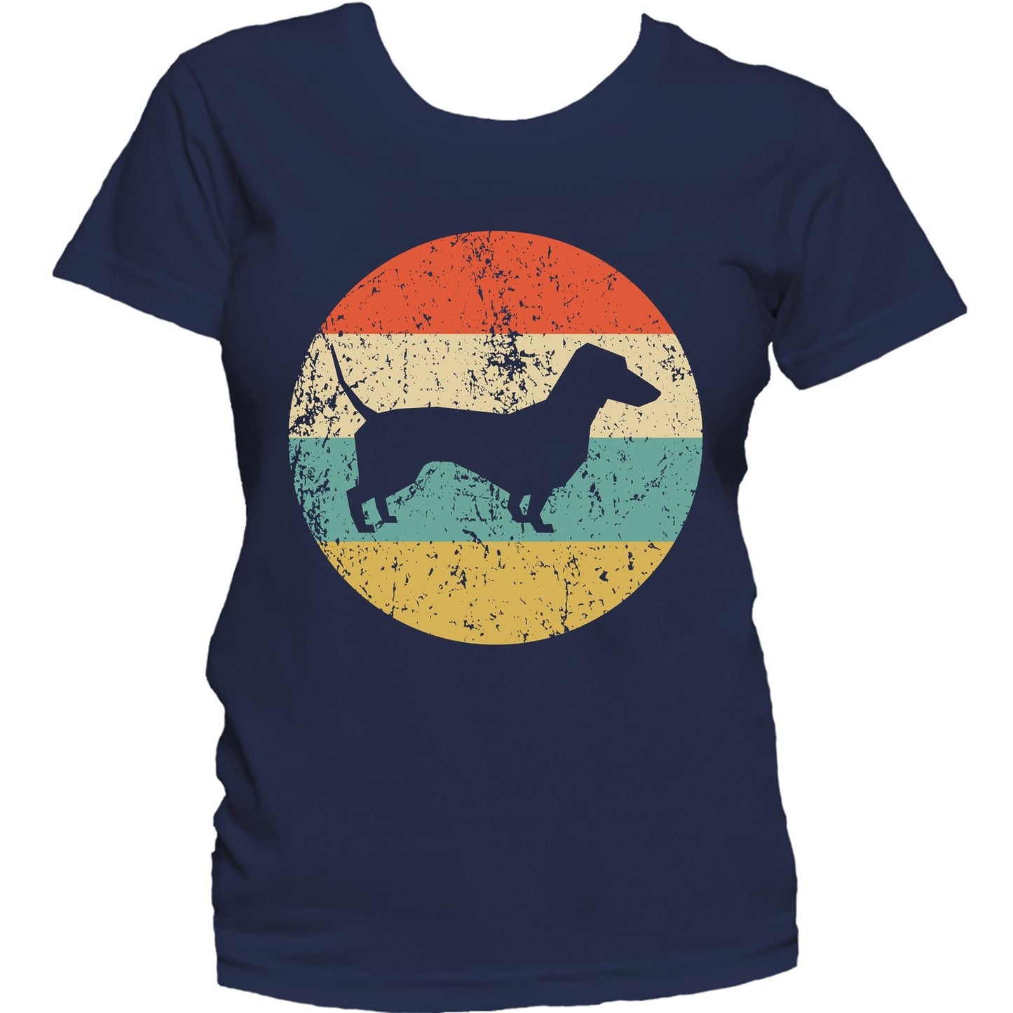 Dachshund Shirt - Vintage Retro Dachshund Dog Women's T-Shirt