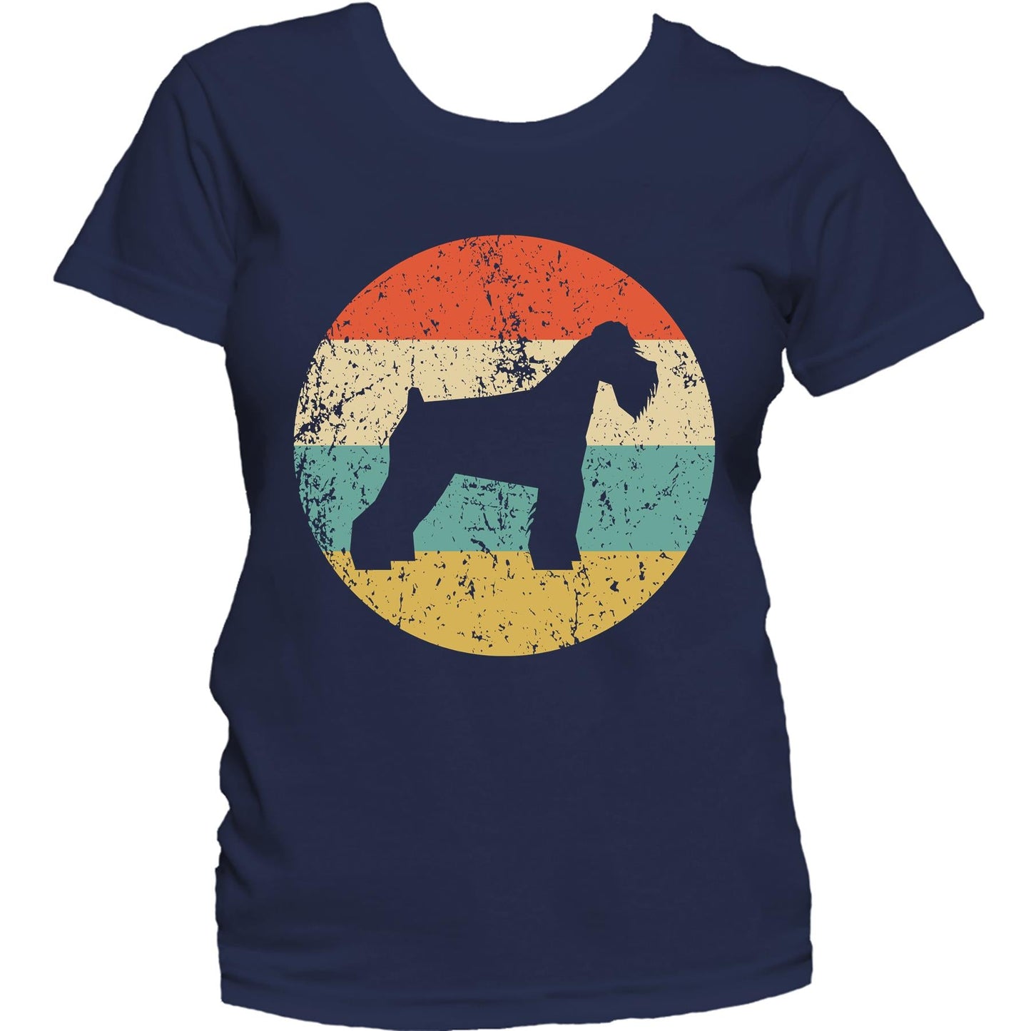Schnauzer Shirt - Vintage Retro Schnauzer Dog Women's T-Shirt