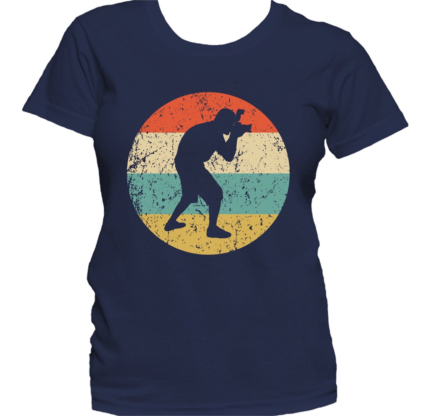 Photographer Retro Style Photography Women's T-Shirt