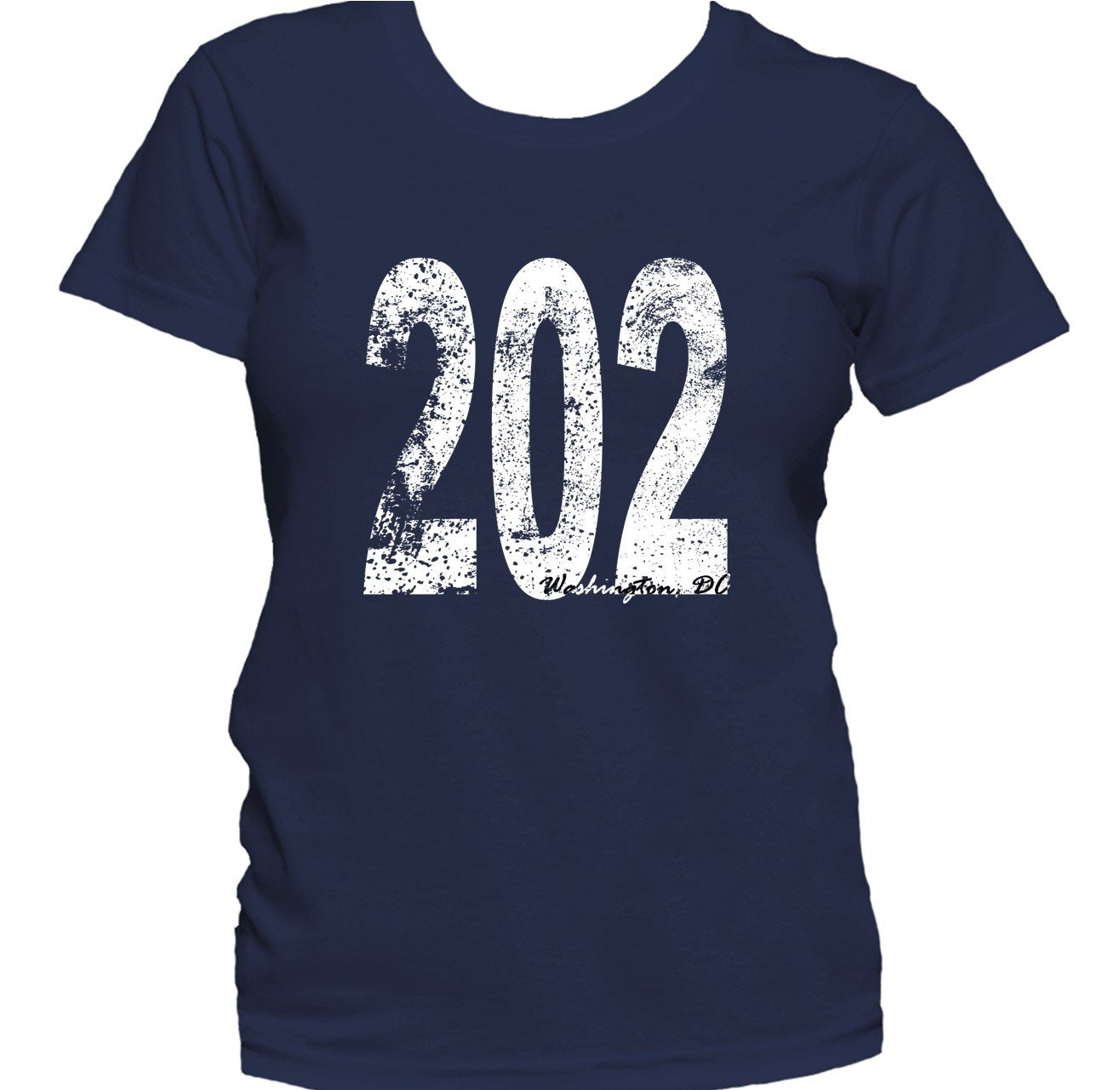 Retro Style Washington DC Area Code 202 Women's T-Shirt