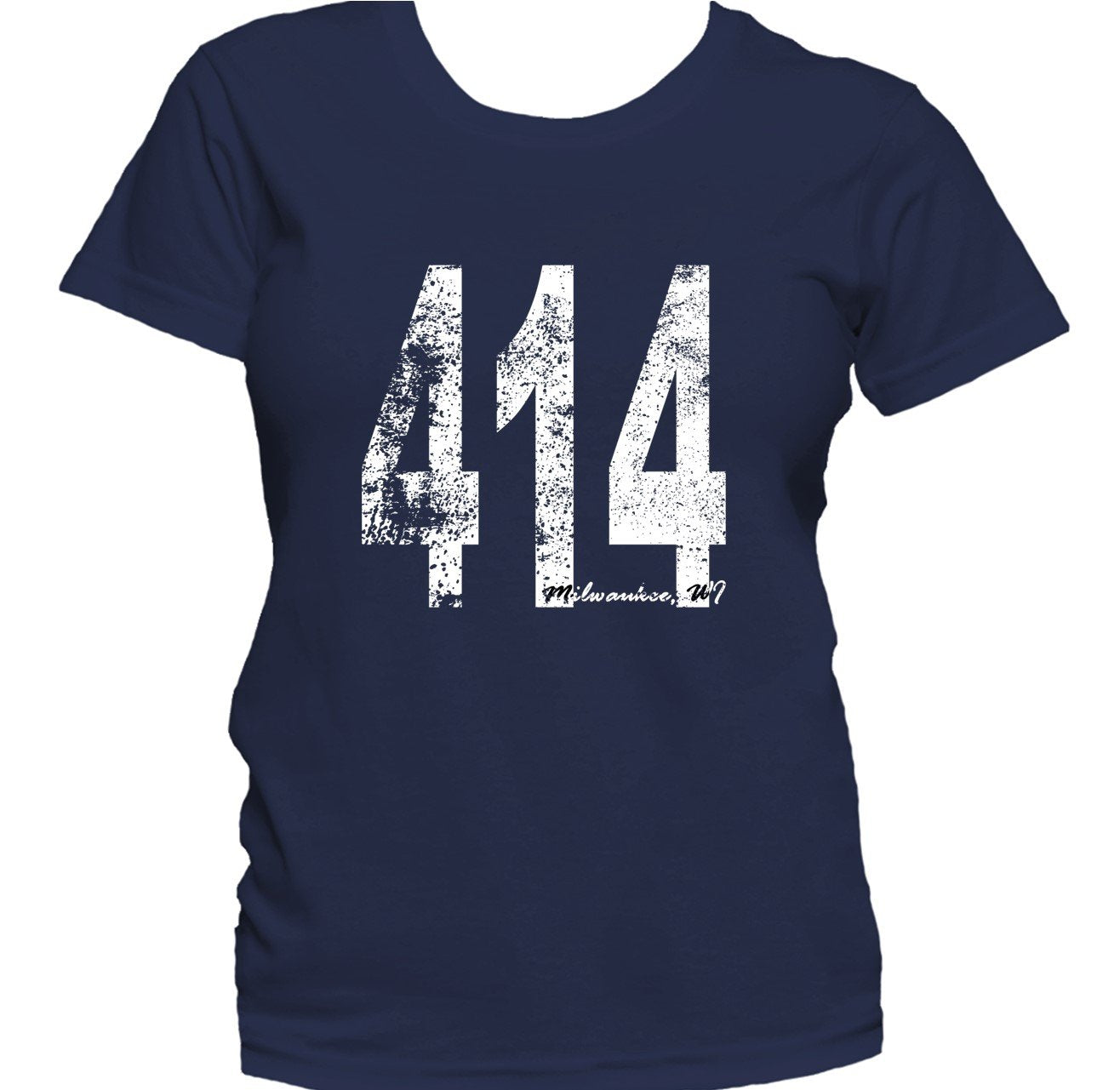 Retro Style Milwaukee Area Code 414 Women's T-Shirt