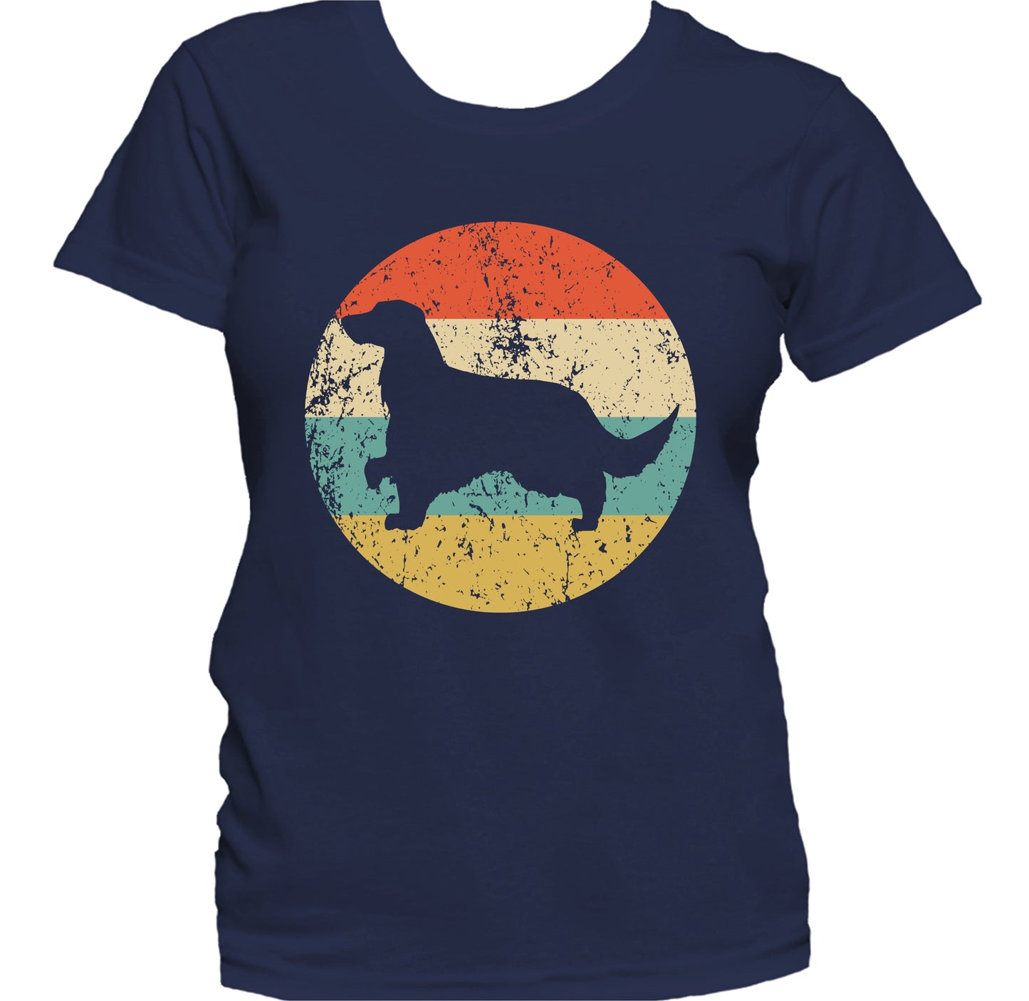 Retro Gordon Setter Dog Breed Icon Women's T-Shirt