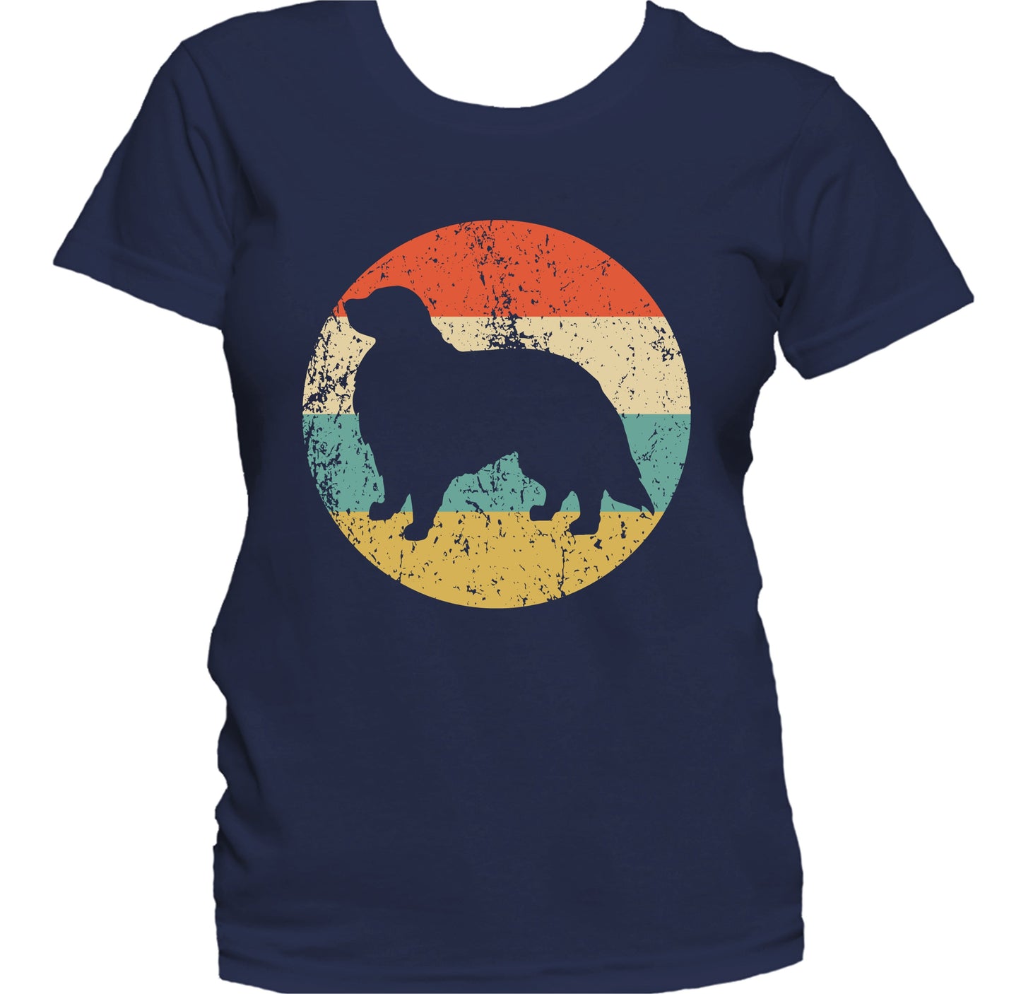 Retro Great Pyrenees Dog Breed Icon Women's T-Shirt