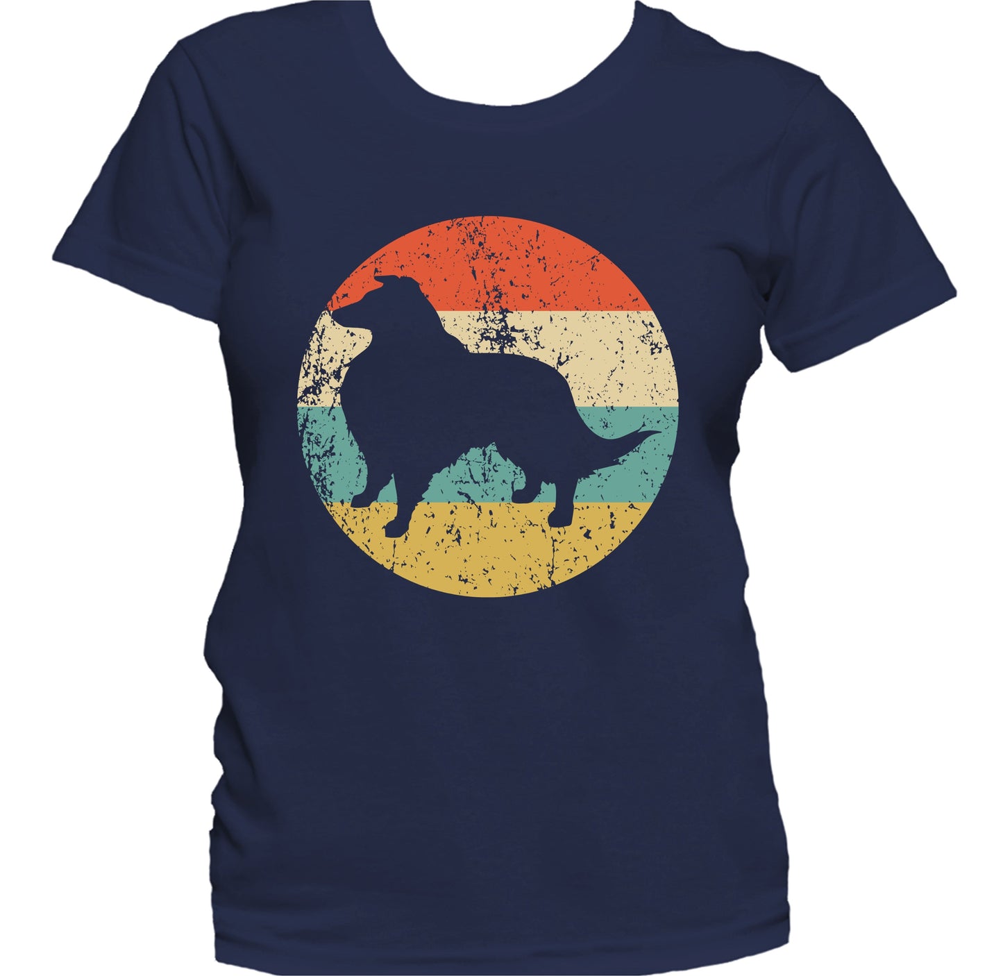 Retro Shetland SheepDog Breed Icon Women's T-Shirt
