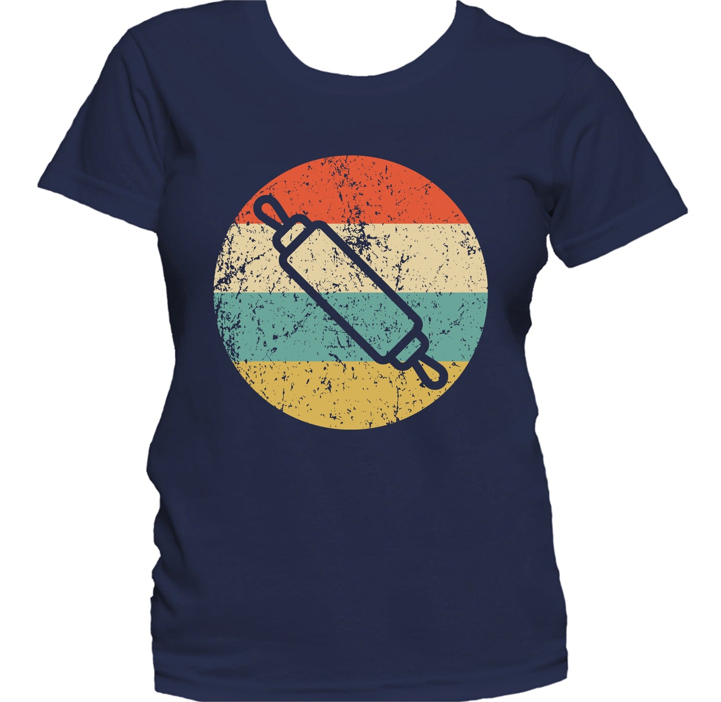 Baking Shirt - Retro Rolling Pin Icon Women's T-Shirt