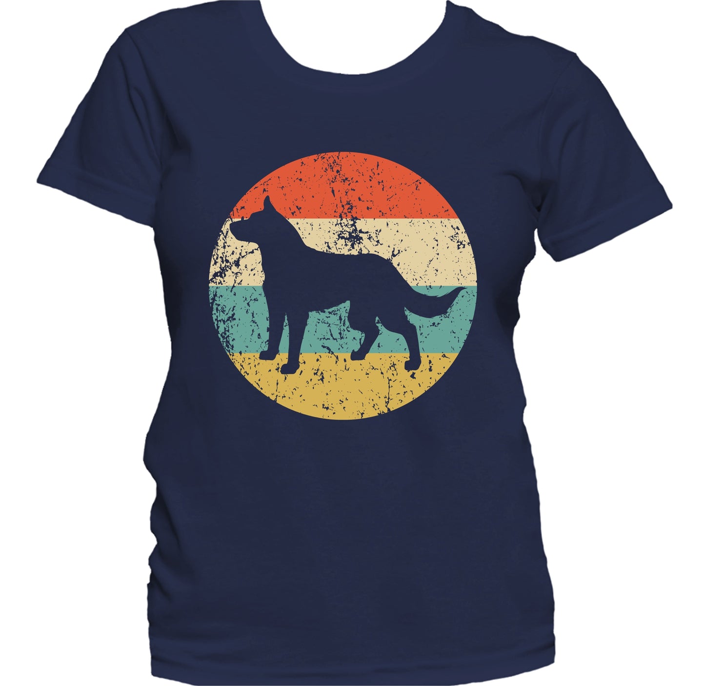 Retro Australian Cattle Dog Breed Icon Women's T-Shirt
