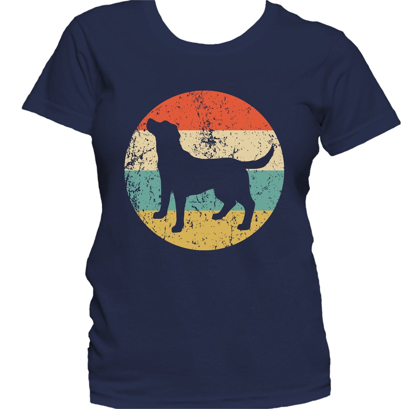Retro Chesapeake Bay Retriever Dog Breed Icon Women's T-Shirt