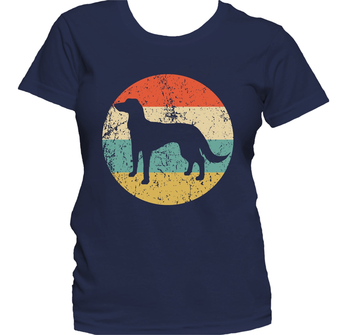 Retro Saluki Dog Breed Icon Women's T-Shirt