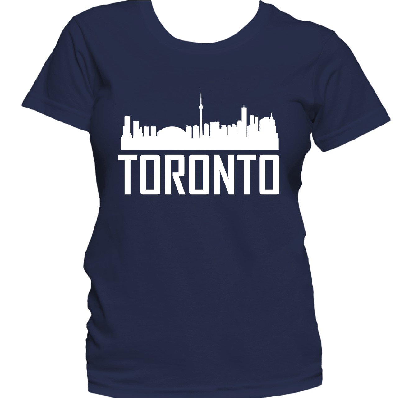 Toronto ON Canada Skyline Silhouette Cityscape Women's T-Shirt