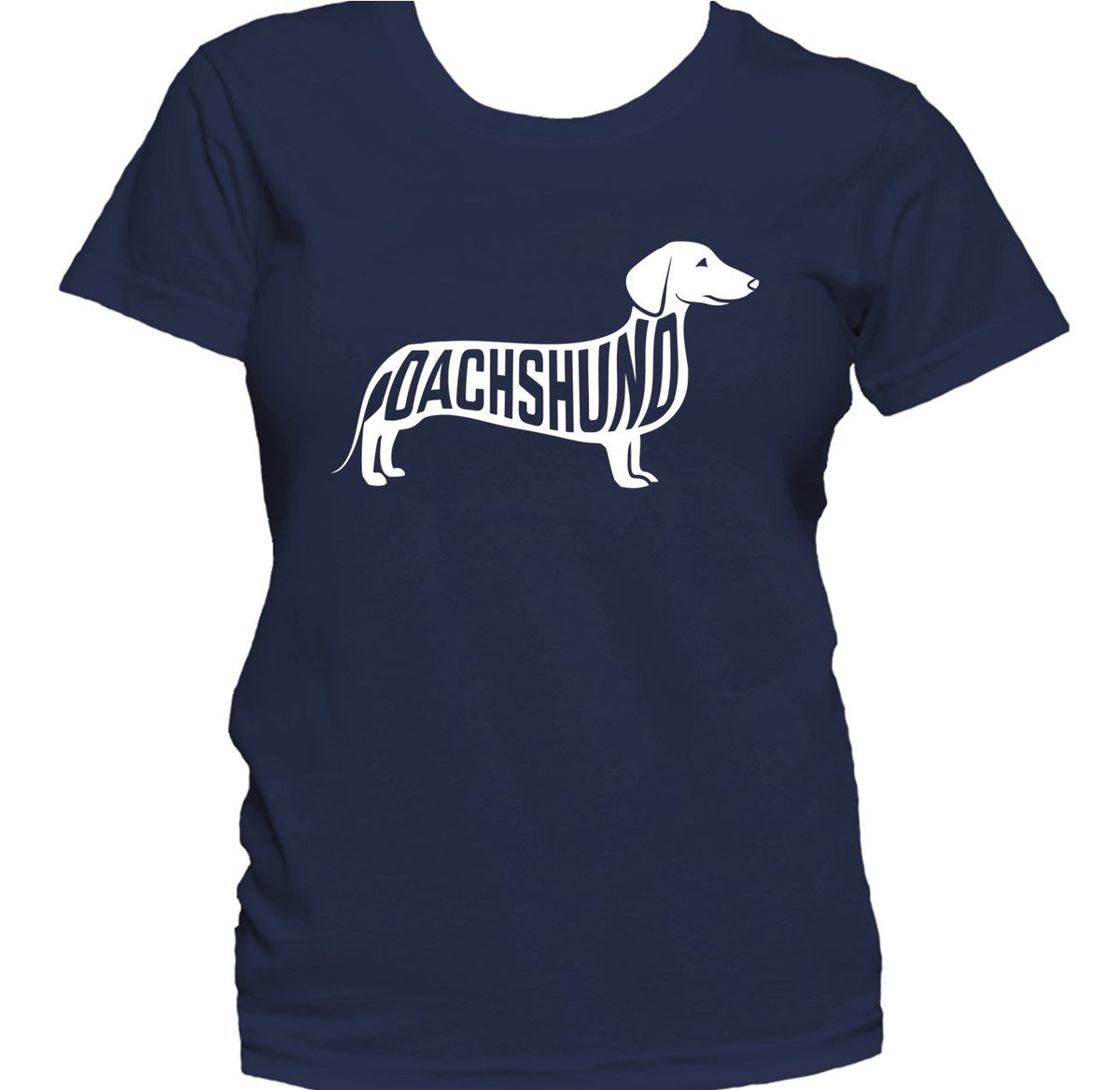 Dachshund Silhouette Cool Dog Owner Women's T-Shirt