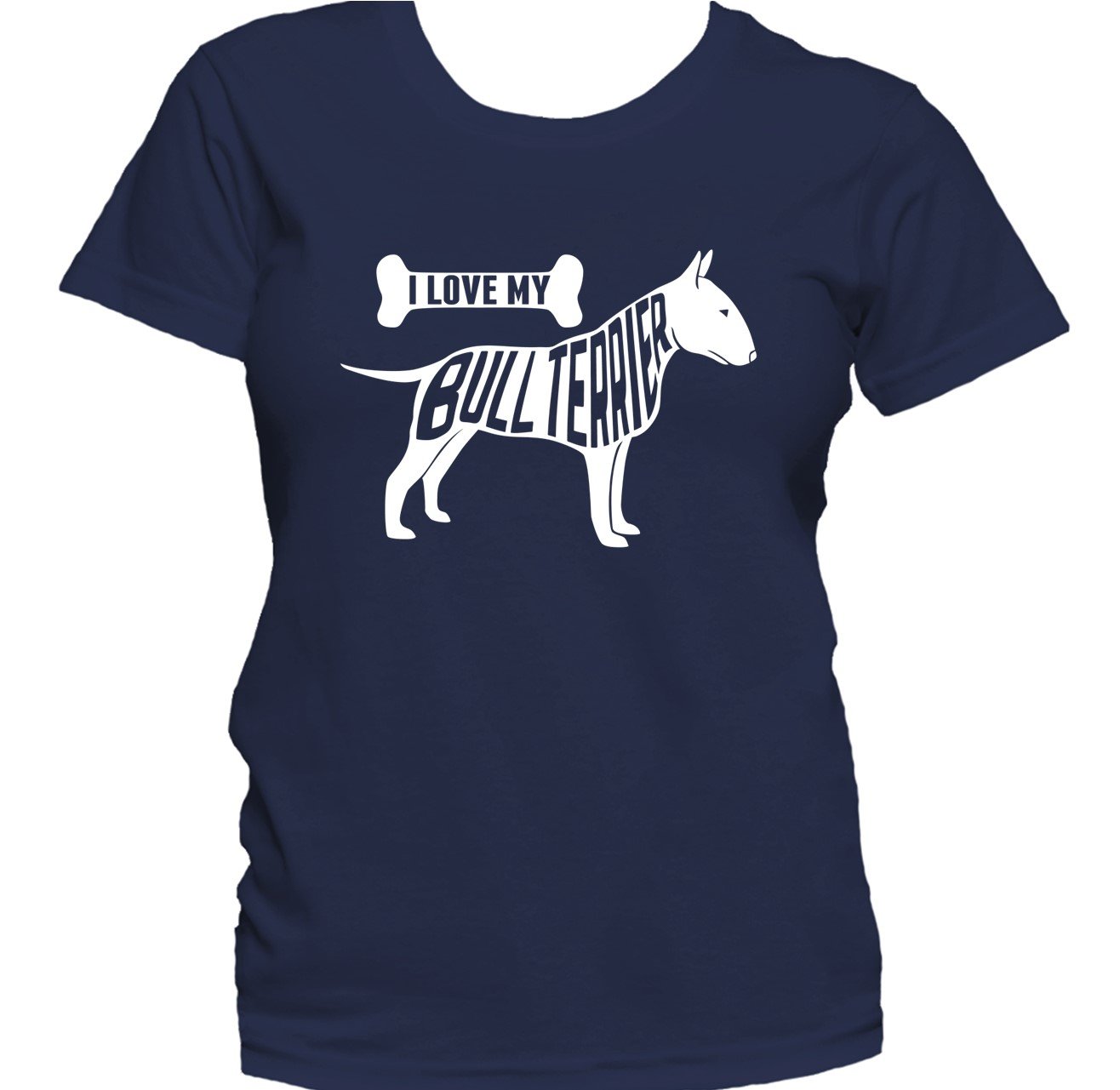 I Love My Bull Terrier Dog Owner Women's T-Shirt