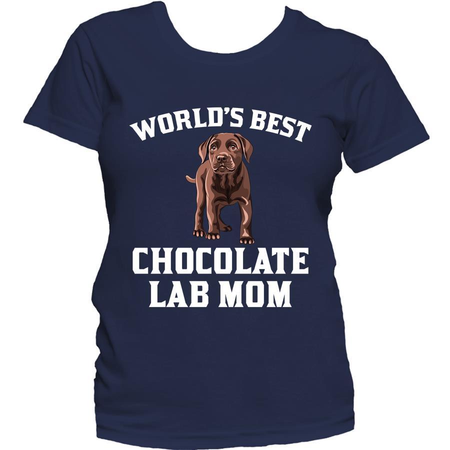 World's Best Chocolate Lab Mom Dog Owner Women's T-Shirt