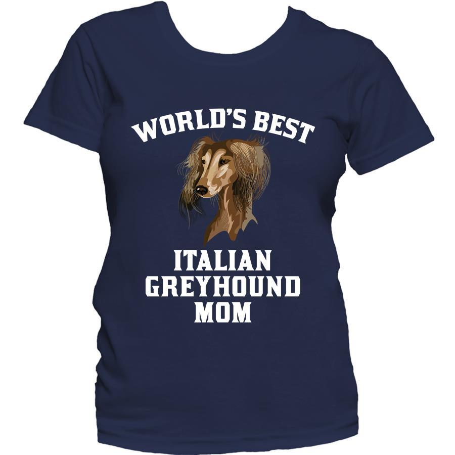 World's Best Italian Greyhound Mom Dog Owner Women's T-Shirt
