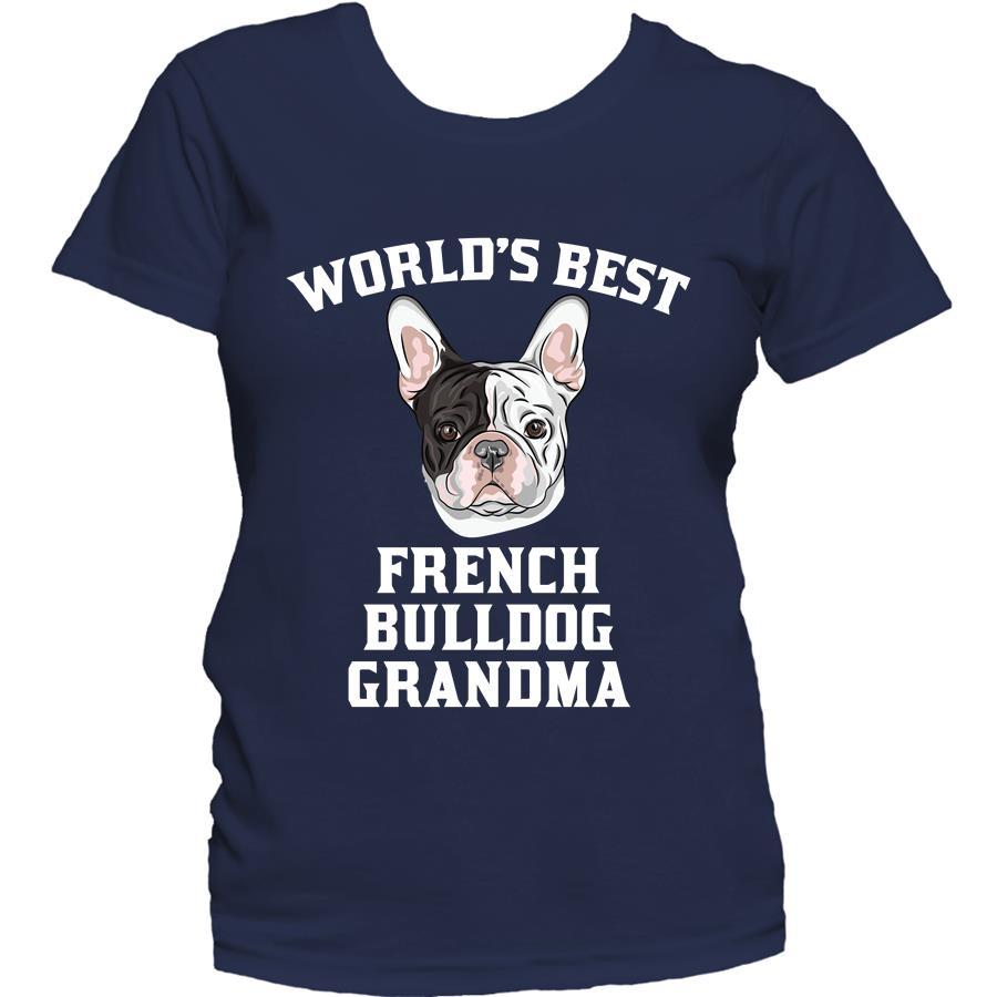 World's Best French Bulldog Grandma Dog Women's T-Shirt