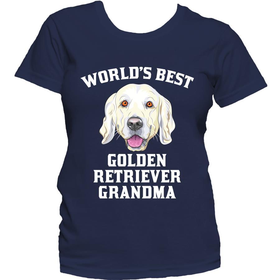 World's Best Golden Retriever Grandma Dog Women's T-Shirt