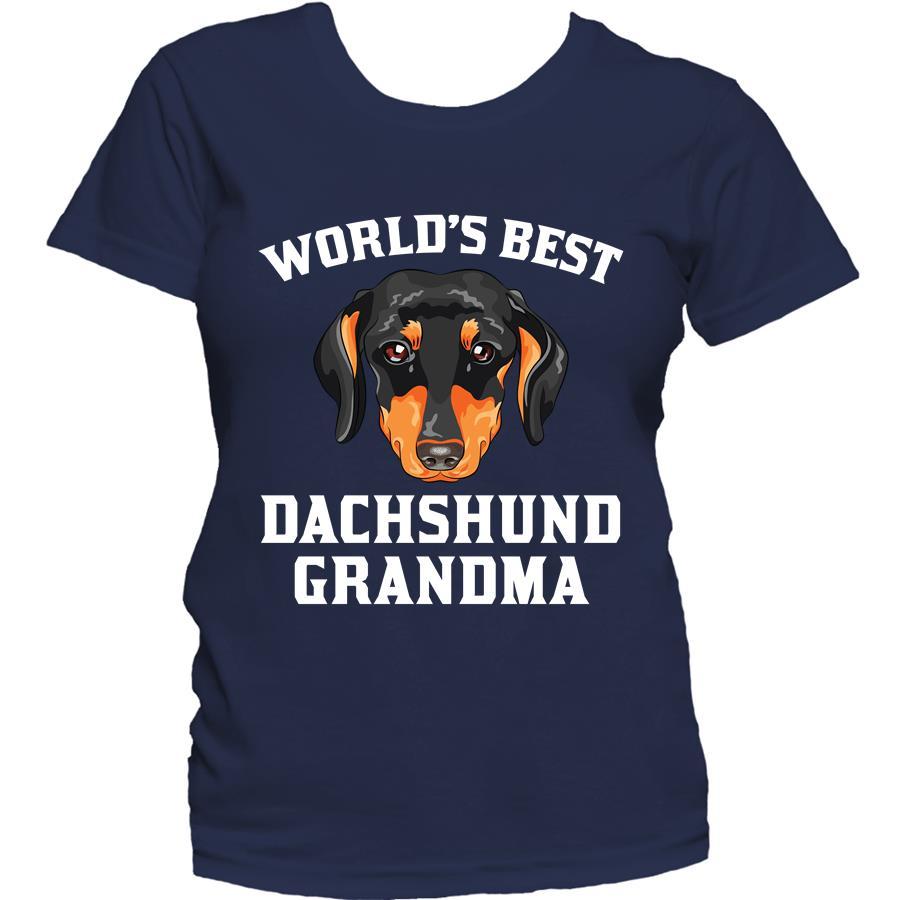World's Best Dachshund Grandma Dog Women's T-Shirt
