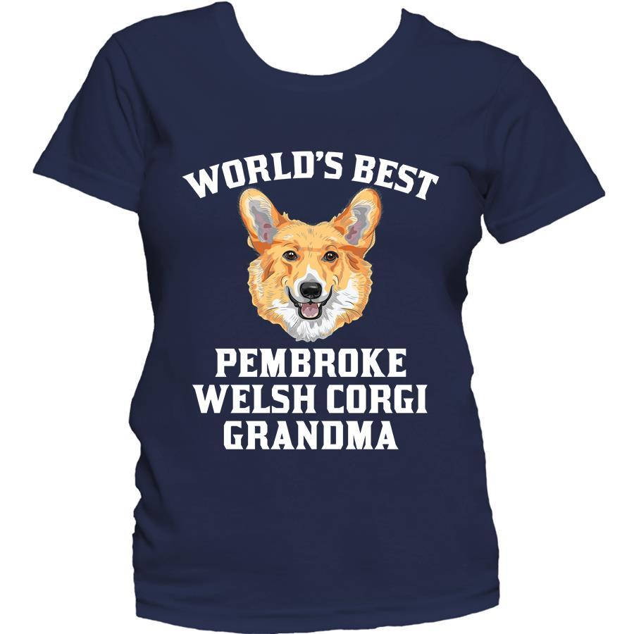 World's Best Pembroke Welsh Corgi Grandma Dog Women's Shirt
