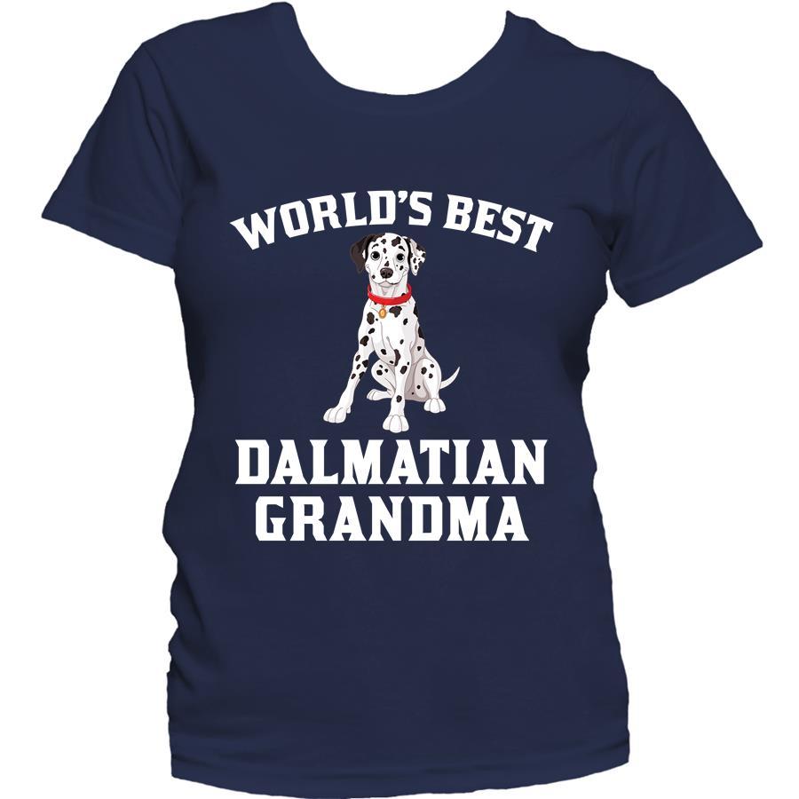 World's Best Dalmatian Grandma Dog Women's T-Shirt