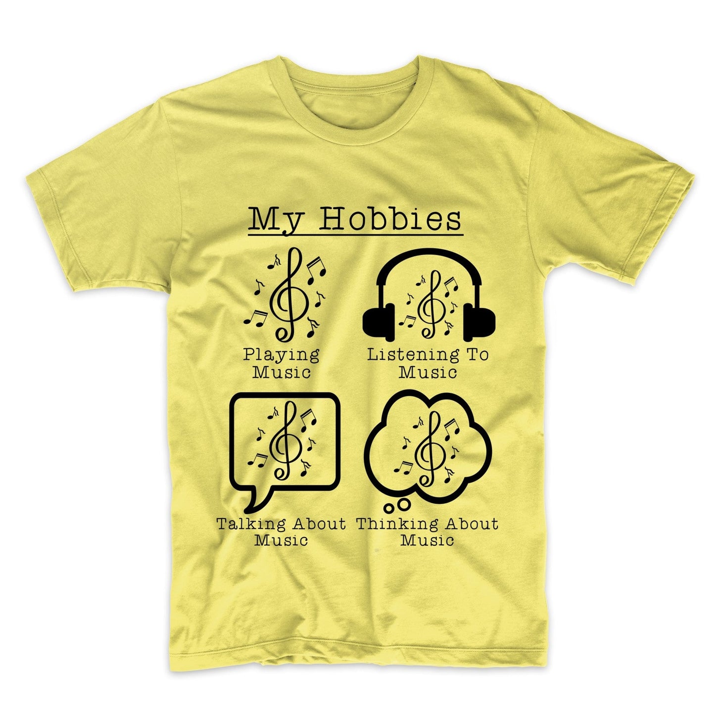 My Hobbies Playing Music Funny Musician T-Shirt