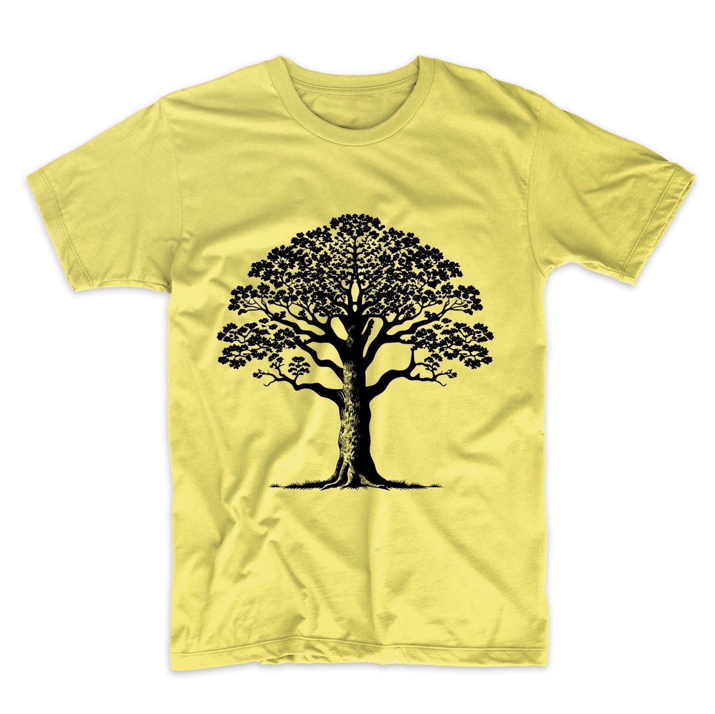 Big Oak Tree Minimalist Nature T-Shirt