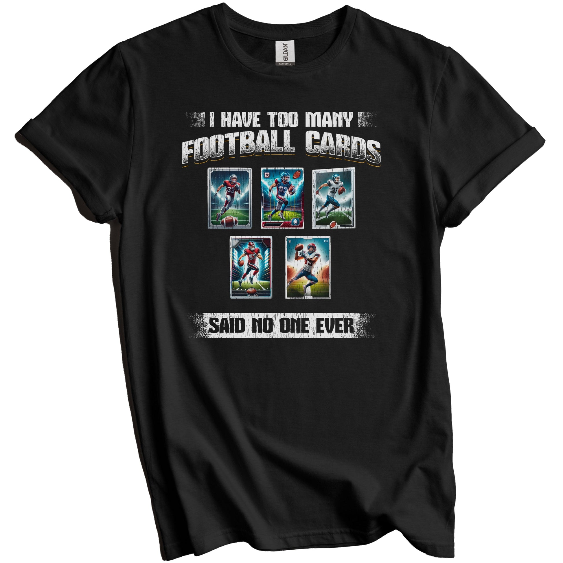 Football Card Collector Funny Football Cards T-Shirt