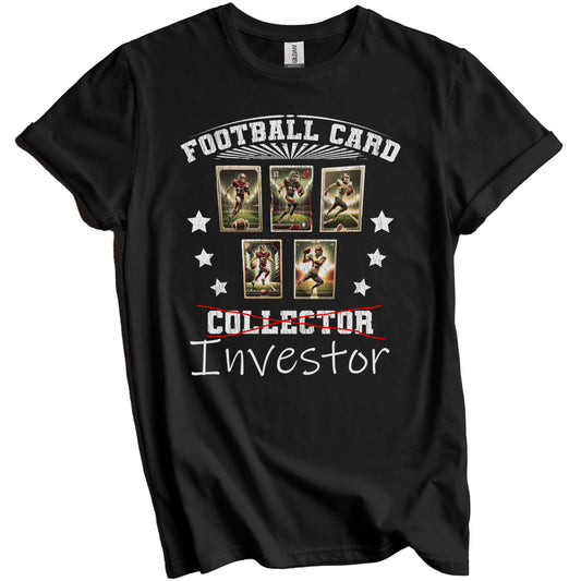 Football Card Investor Funny Football Card Collection T-Shirt