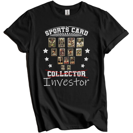 Sports Card Investor Funny Sports Card Collection T-Shirt