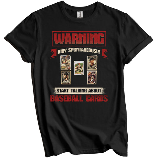 Funny Baseball Card Collector Trading Card Collection T-Shirt