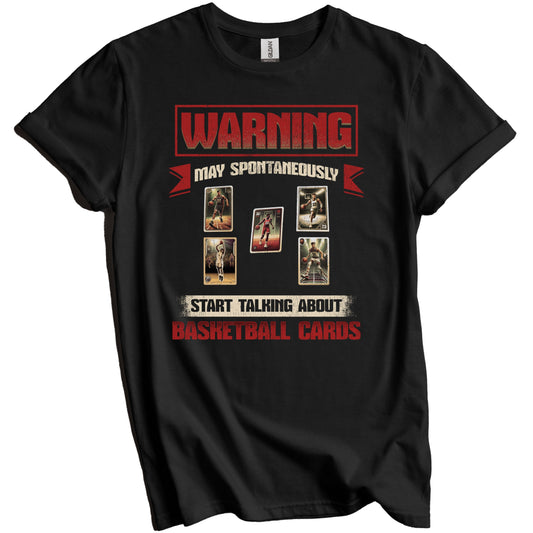 Funny Basketball Card Collector Trading Card Collection T-Shirt