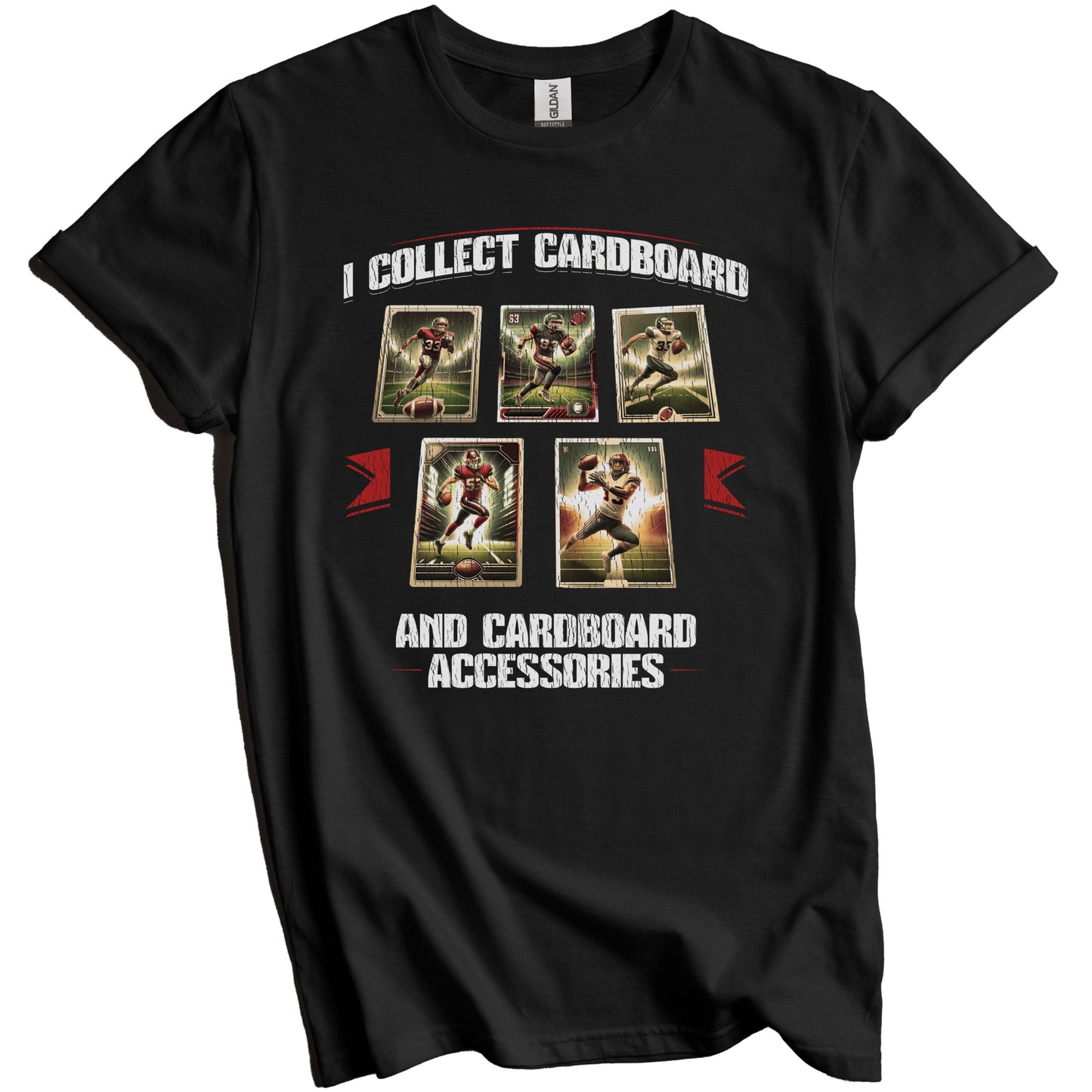 I Collect Cardboard and Cardboard Accessories Football Card T-Shirt
