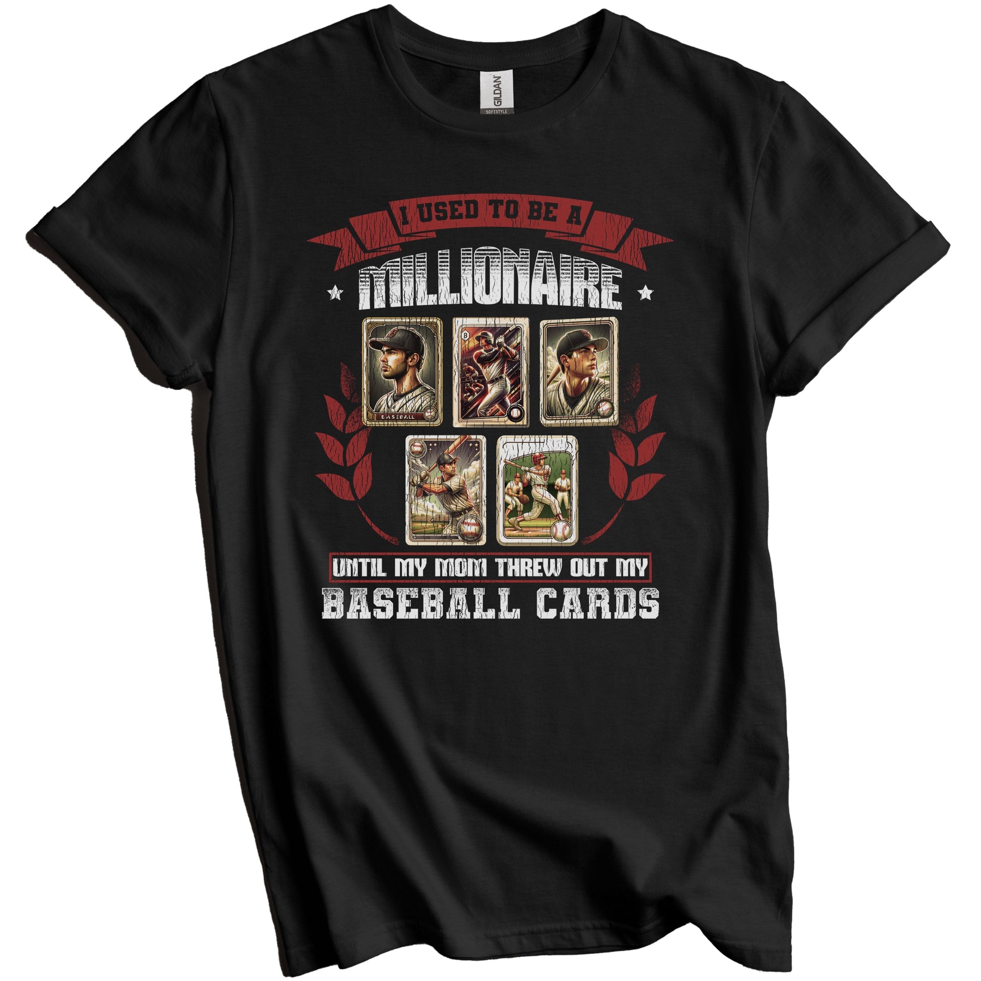 Funny Baseball Card Collecting Saying Sports Collector T-Shirt