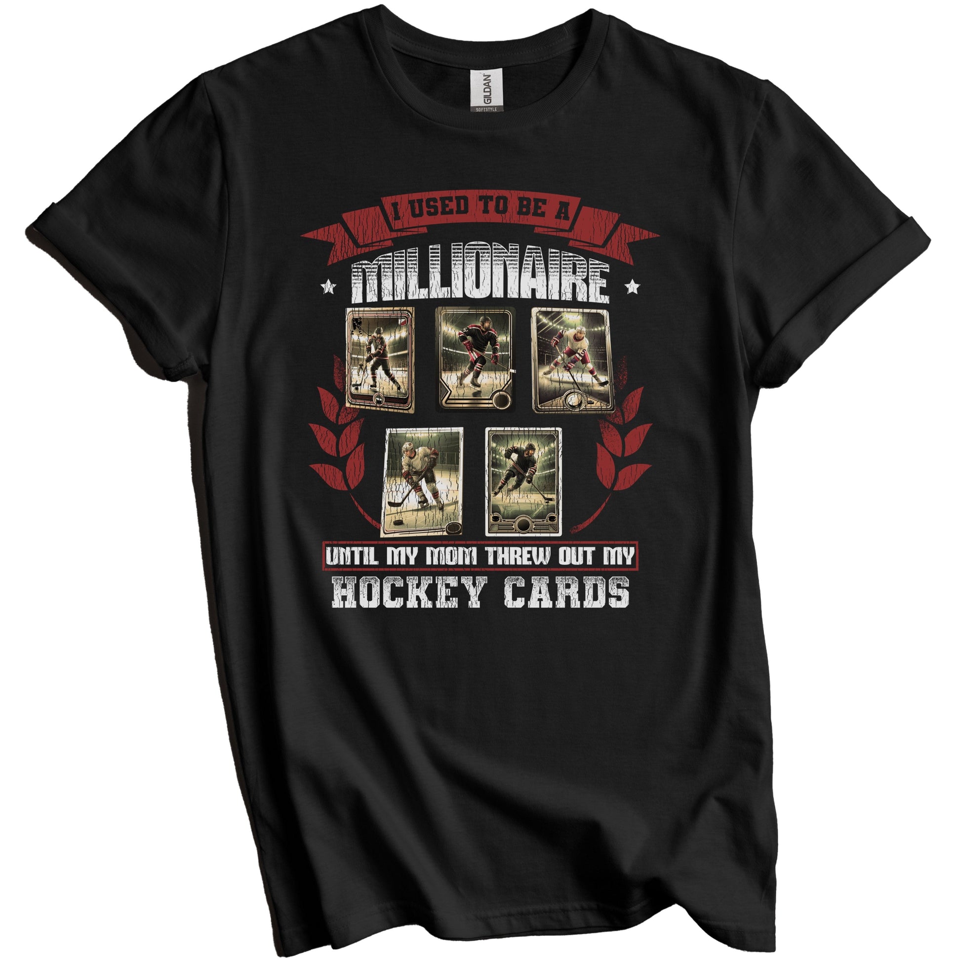 Funny Hockey Card Collecting Saying Sports Collector T-Shirt