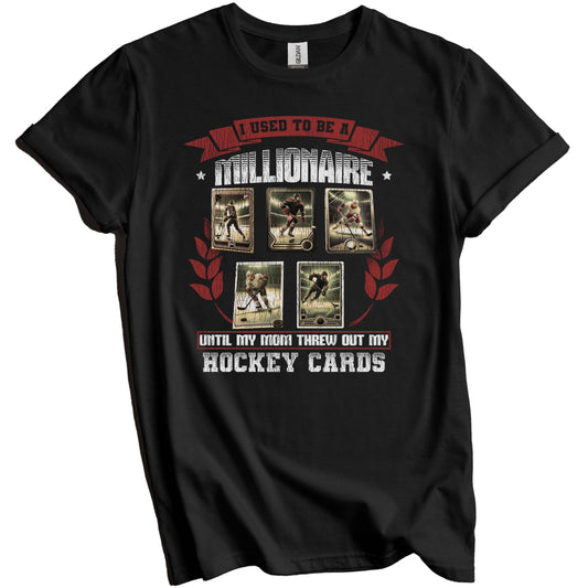 Funny Hockey Card Collecting Saying Sports Collector T-Shirt