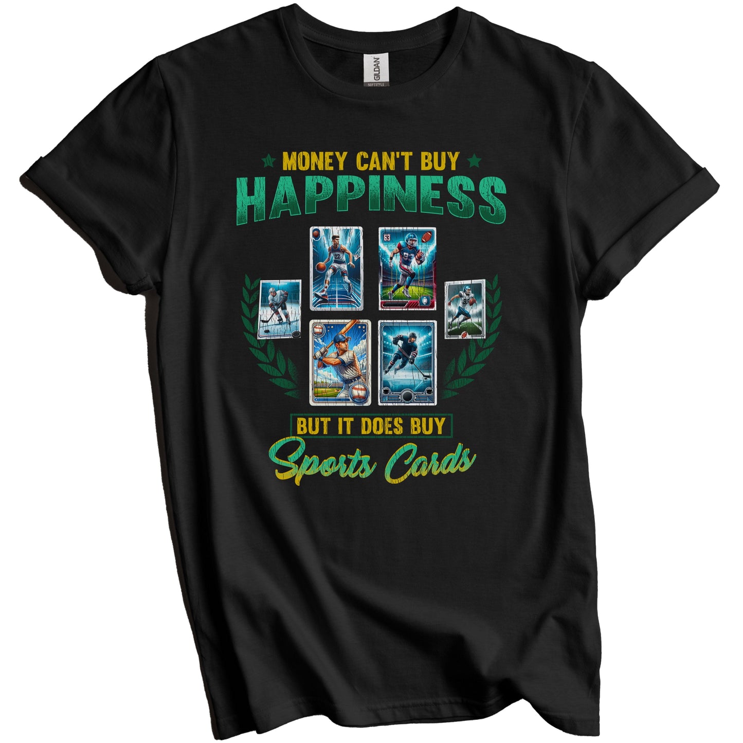 Funny Sports Card Collecting Saying Sports Collector T-Shirt