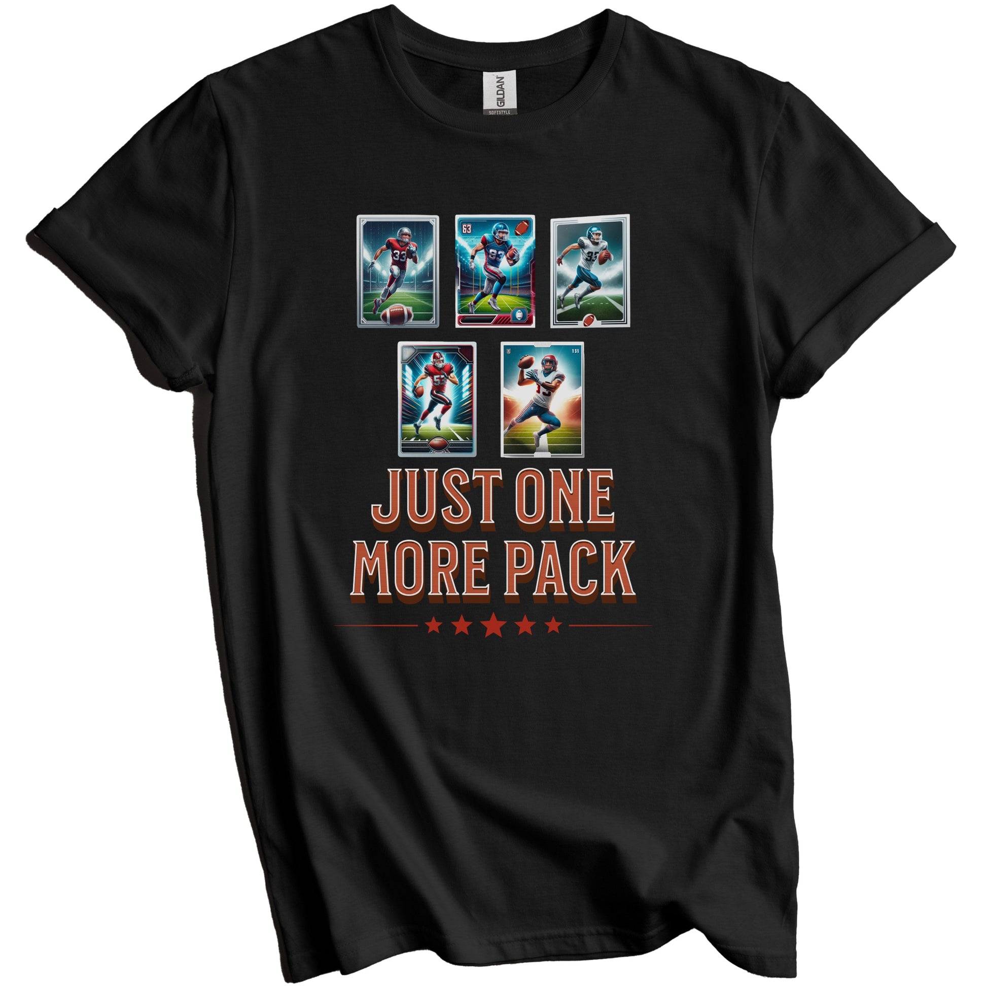 Just One More Pack Funny Football Card Collector T-Shirt