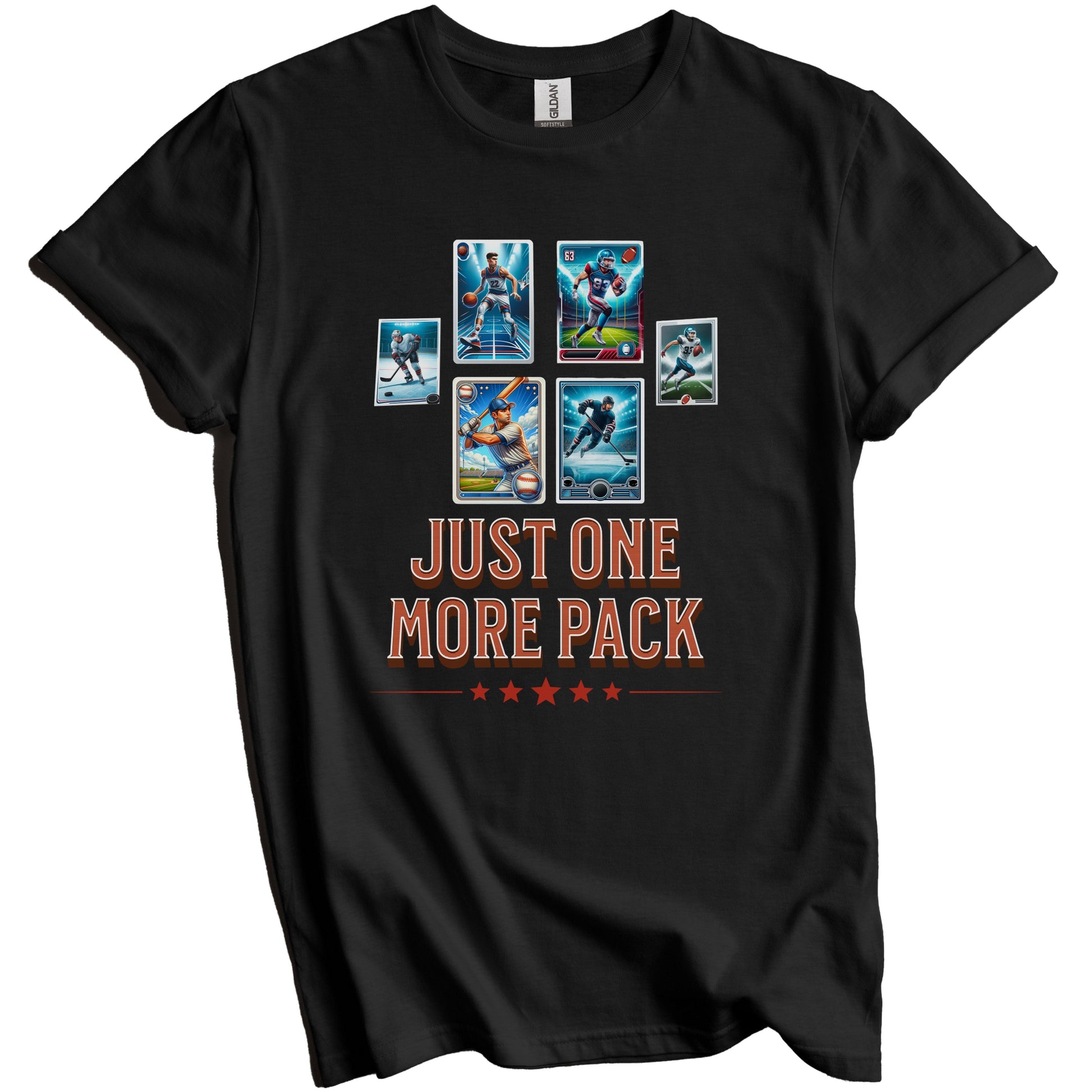 Just One More Pack Funny Sports Card Collector T-Shirt