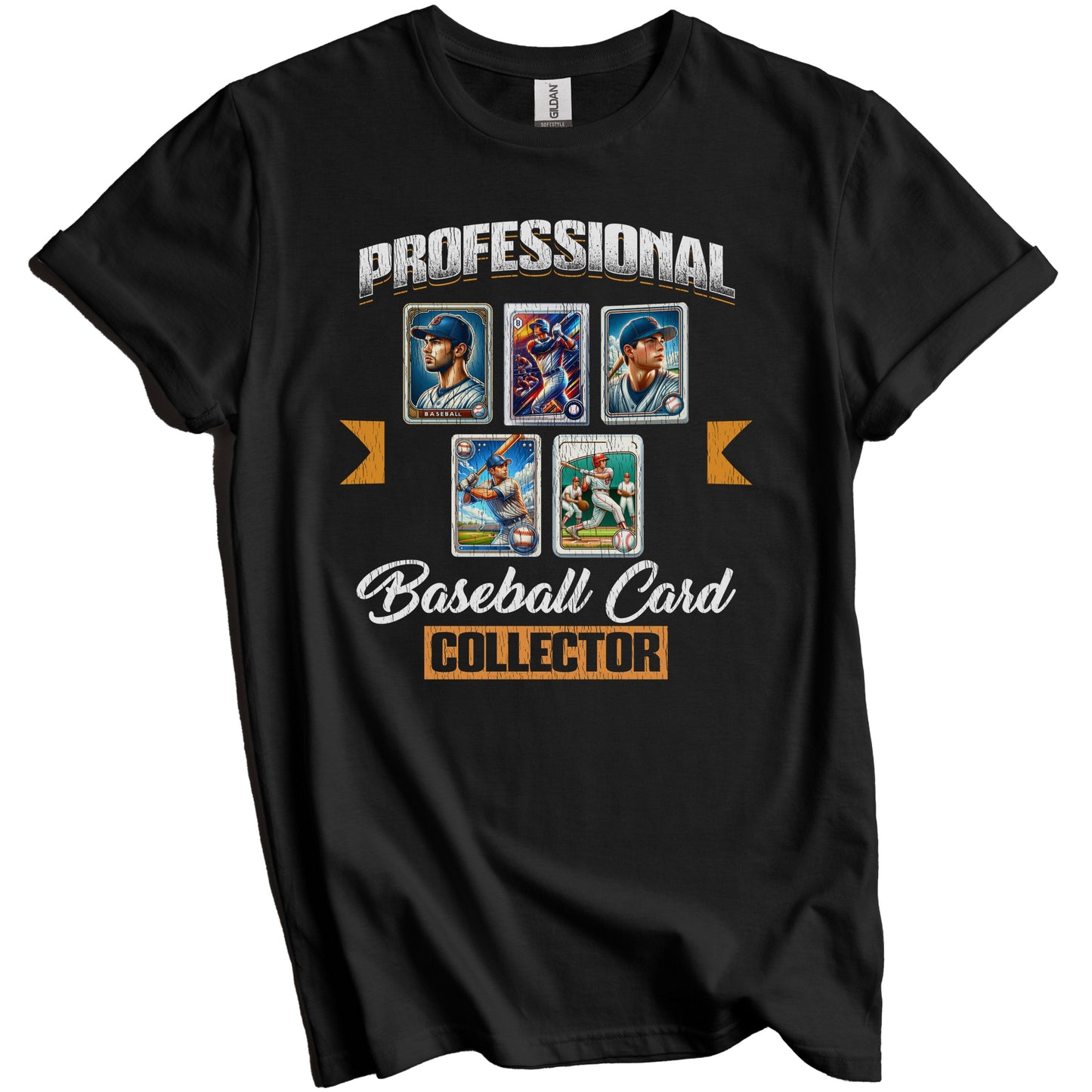 Professional Baseball Card Collector Funny Sports Cards T-Shirt