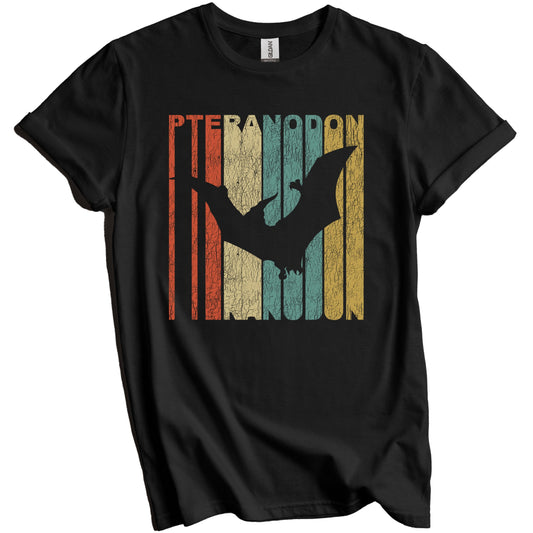 Retro Pteranodon Distressed Vintage Pterosaur Dinosaur T-Shirt