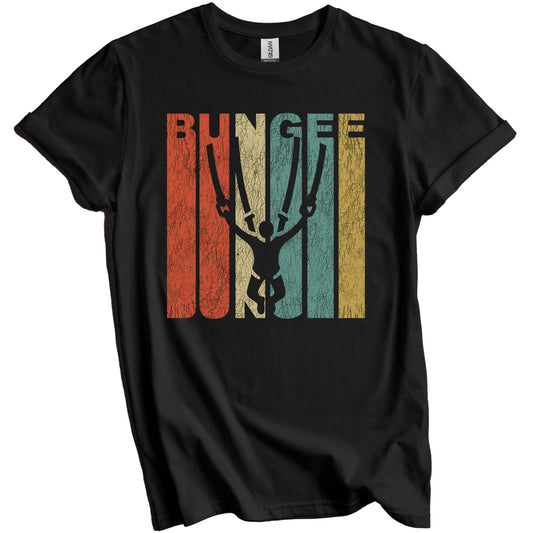 Retro Bungee Distressed Vintage Bungee Jumper T-Shirt