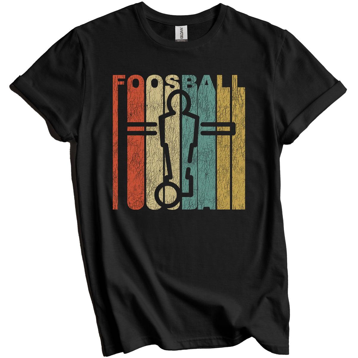 Retro Foosball Distressed Vintage Foosball Player T-Shirt