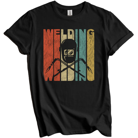 Retro Welding Distressed Vintage Welder T-Shirt
