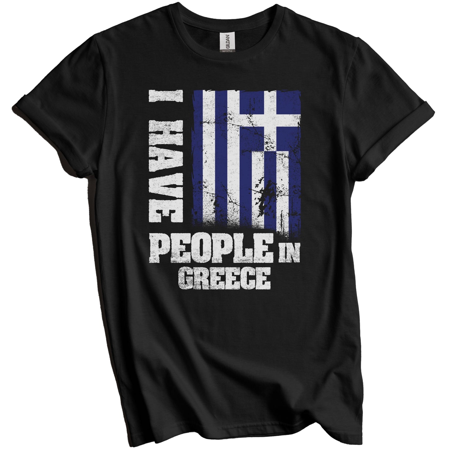 I Have People In Greece Greek Flag T-Shirt