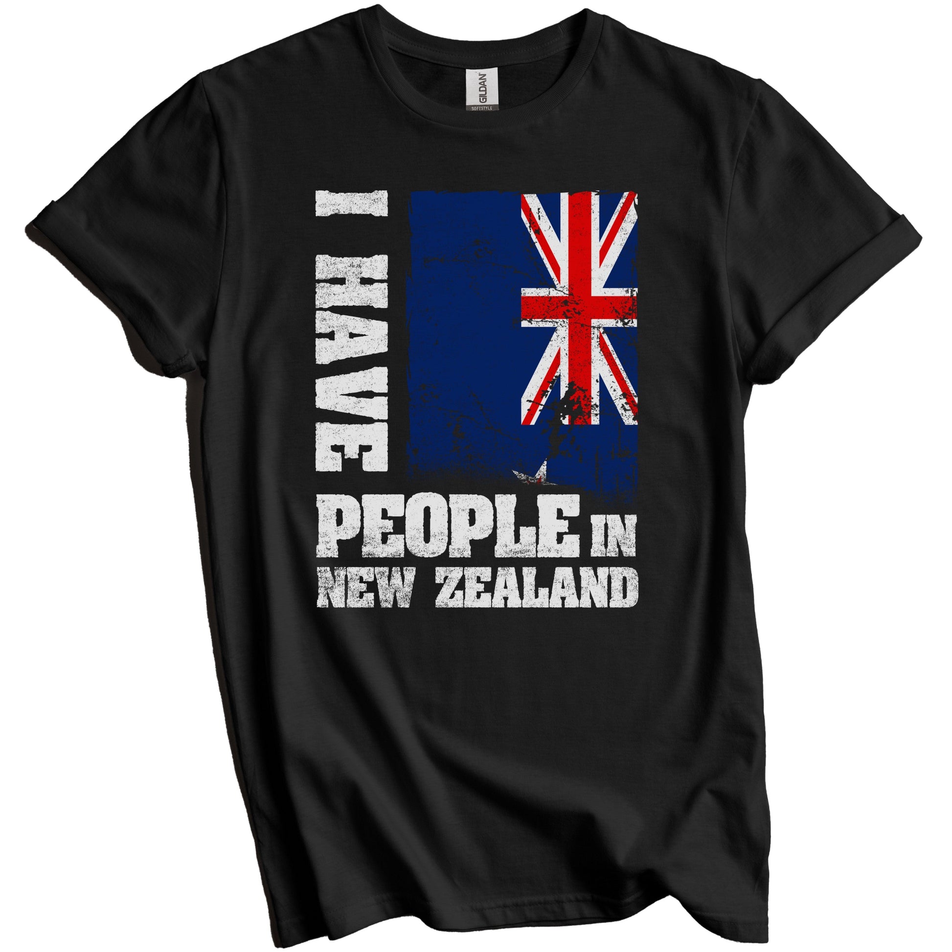 I Have People In New Zealand Kiwi Flag T-Shirt