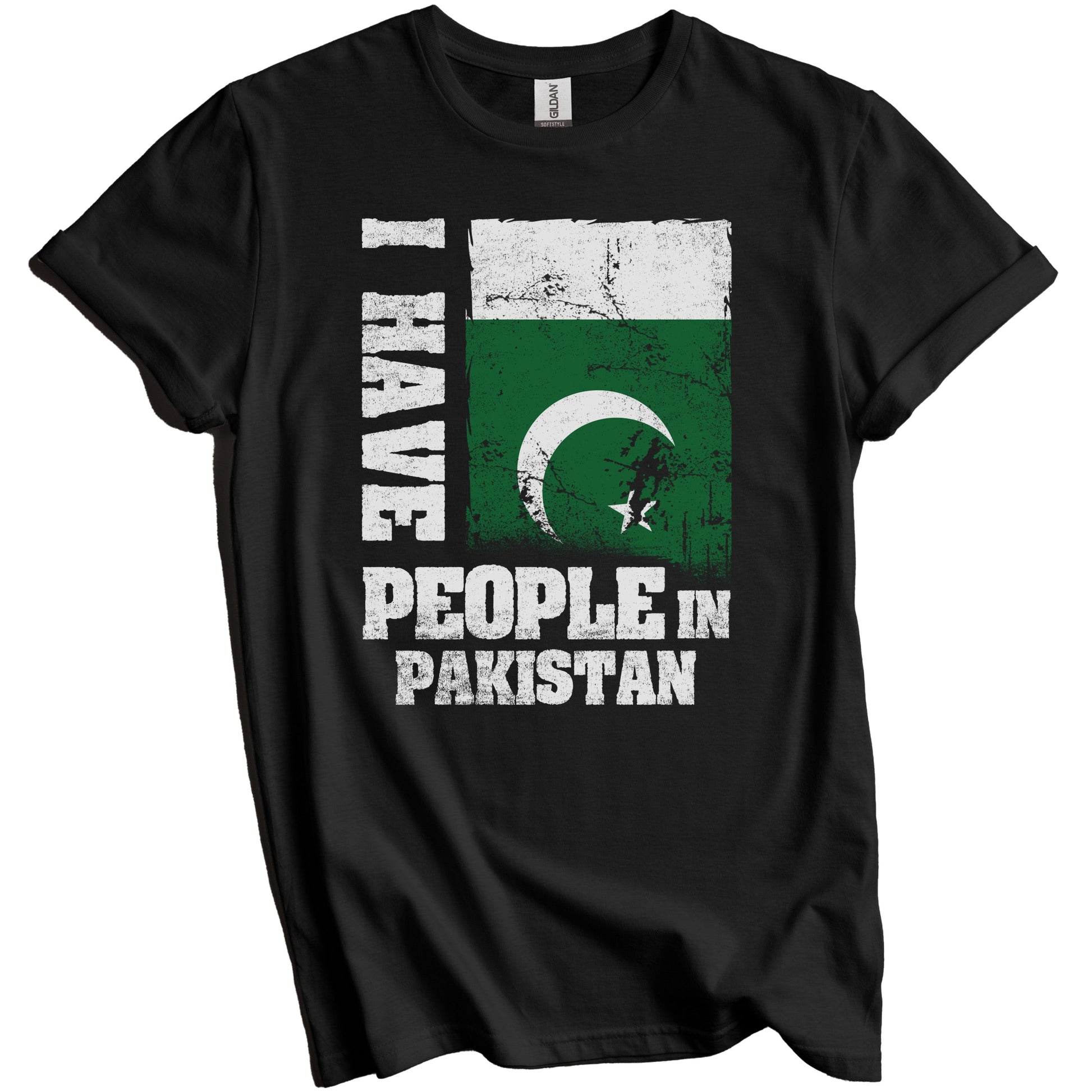 I Have People In Pakistan Pakistani Flag T-Shirt