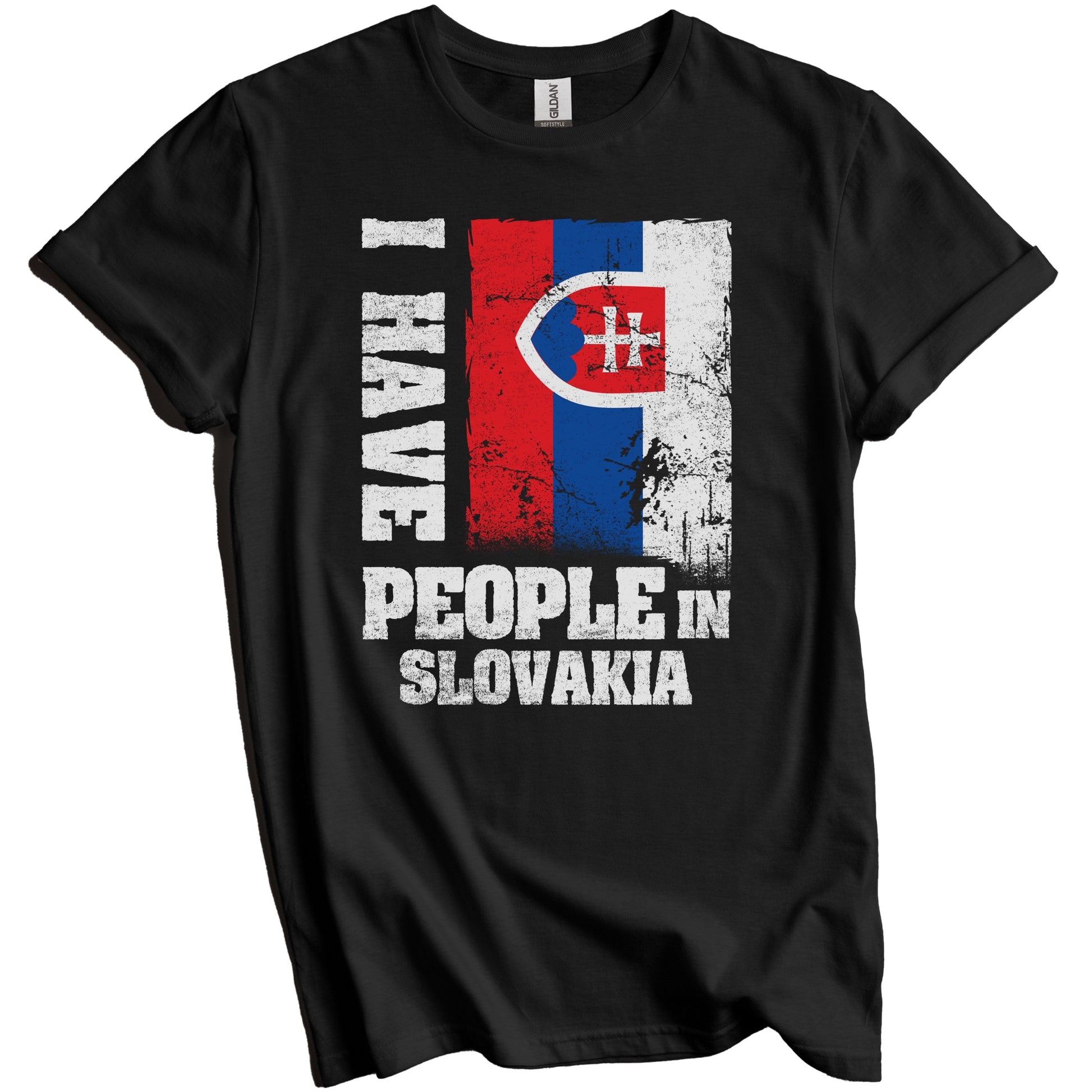 I Have People In Slovakia Slovakian Flag T-Shirt