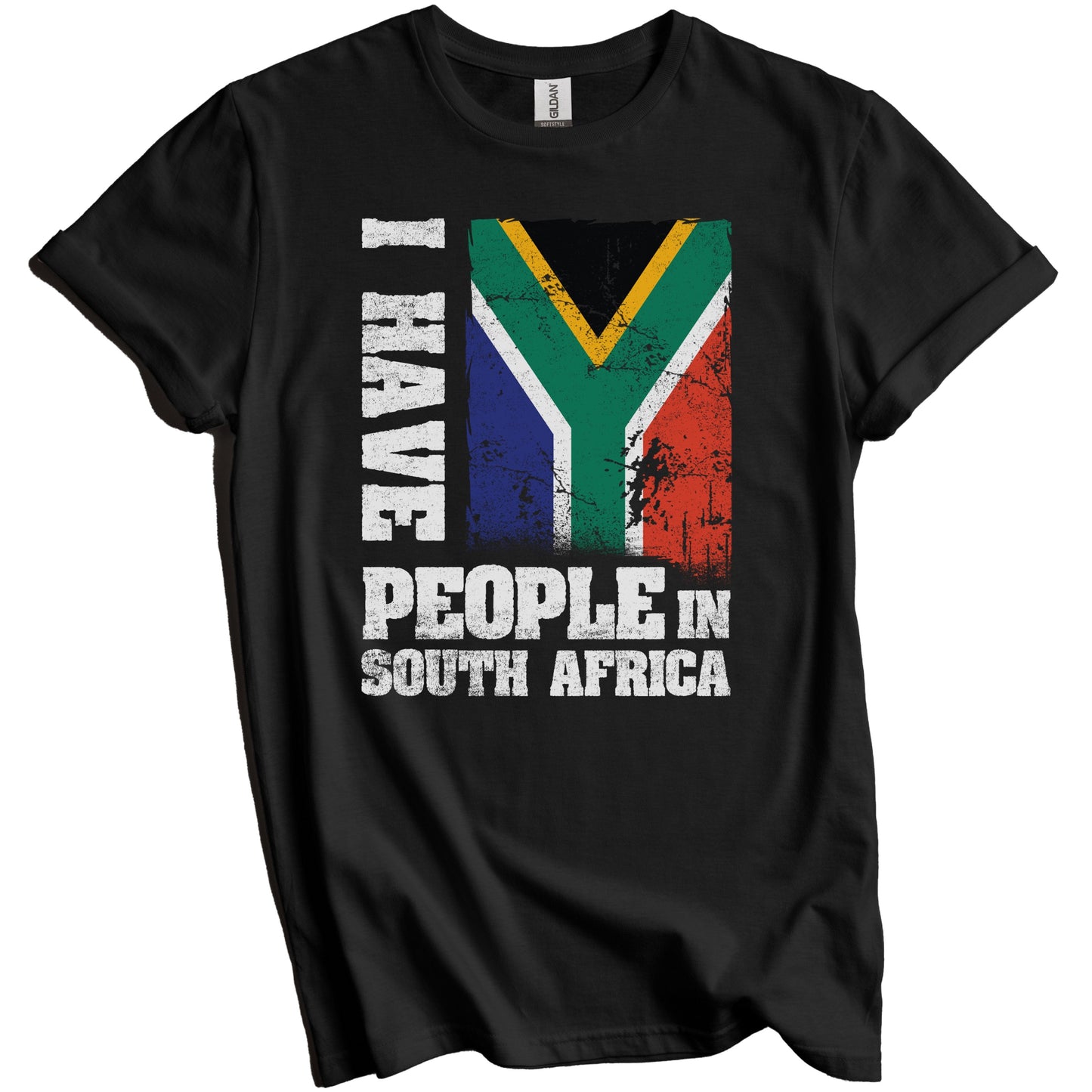 I Have People In South Africa South African Flag T-Shirt