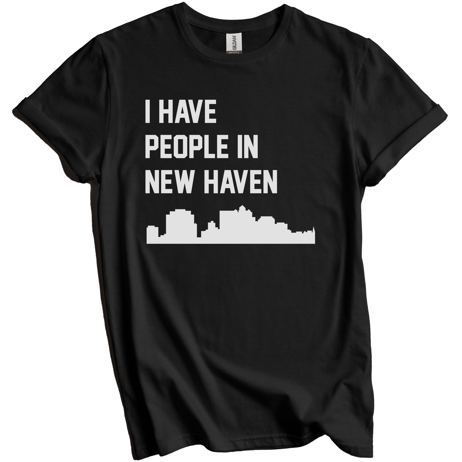 I Have People In New Haven Connecticut Skyline T-Shirt