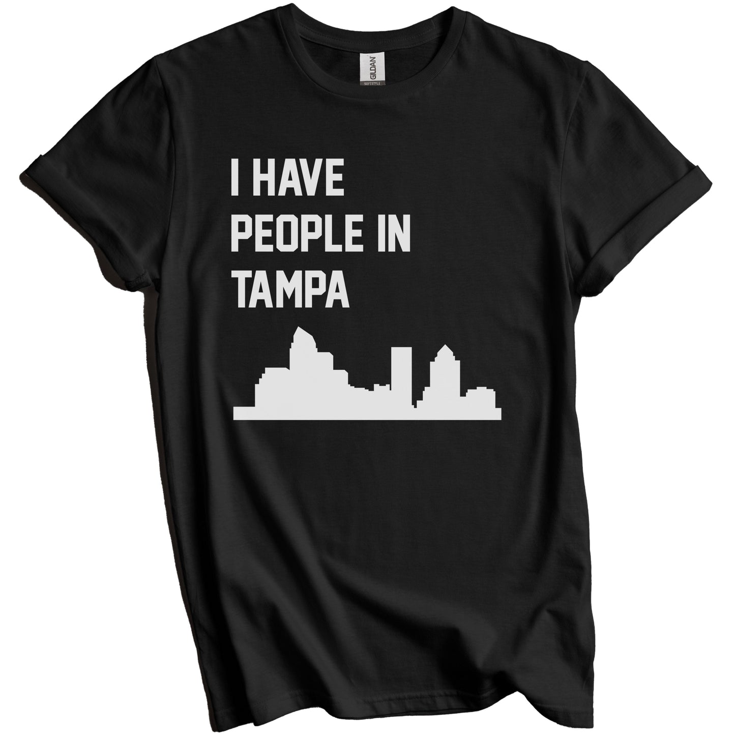 I Have People In Tampa Florida Skyline T-Shirt