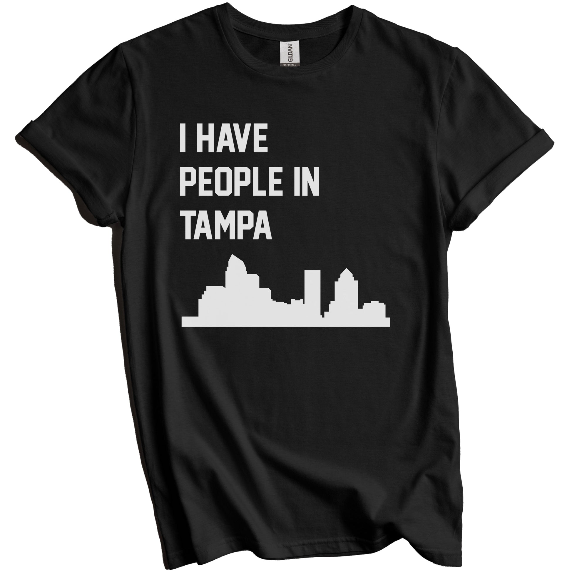 I Have People In Tampa Florida Skyline T-Shirt